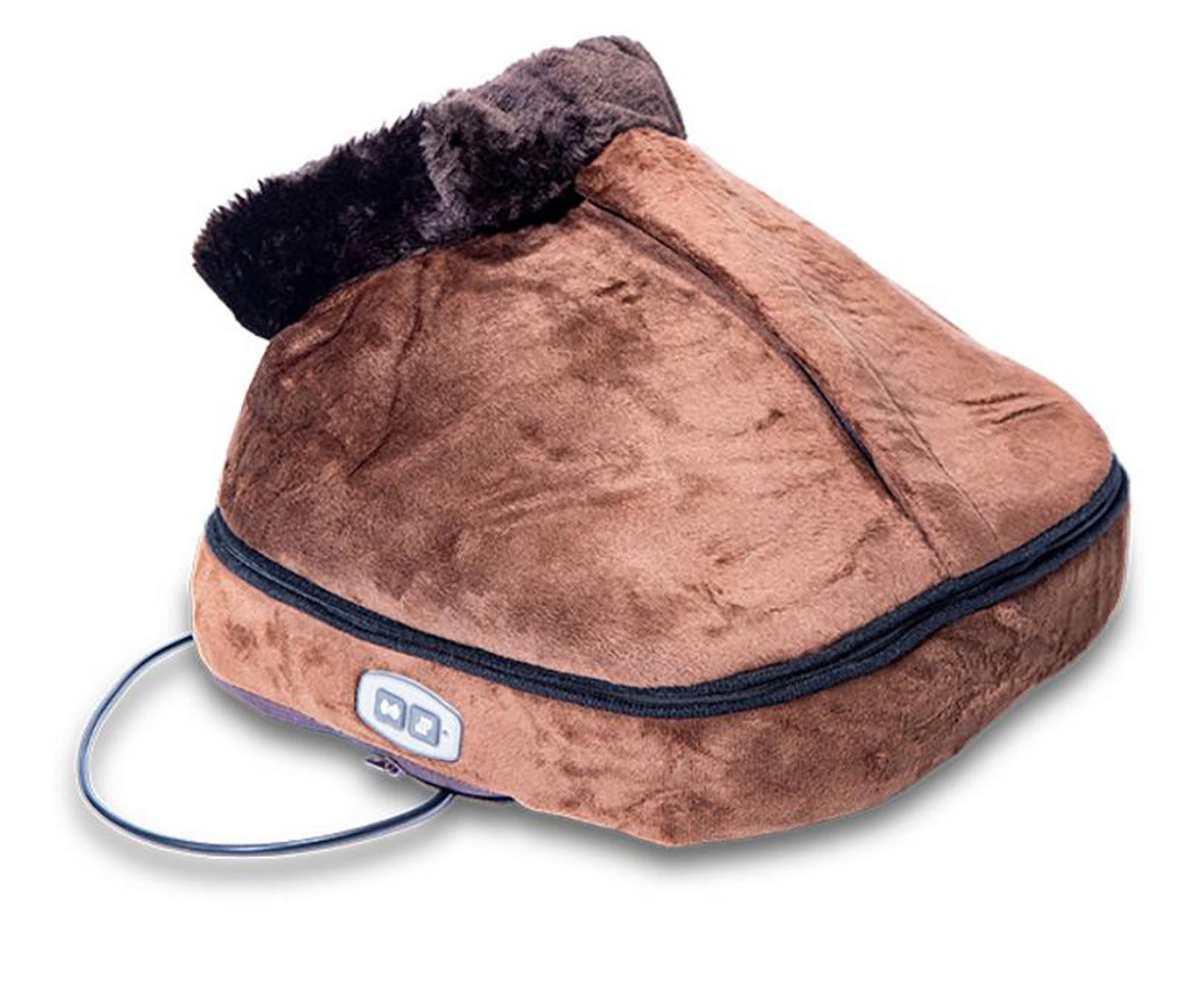 Heating Shoe Feet Warmer Electric Heating Massage Shoes